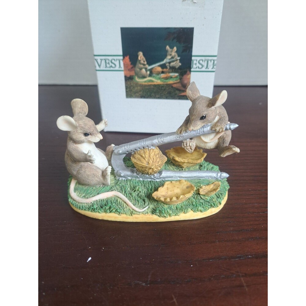 Charming Tails Let Get Cracking Figurine